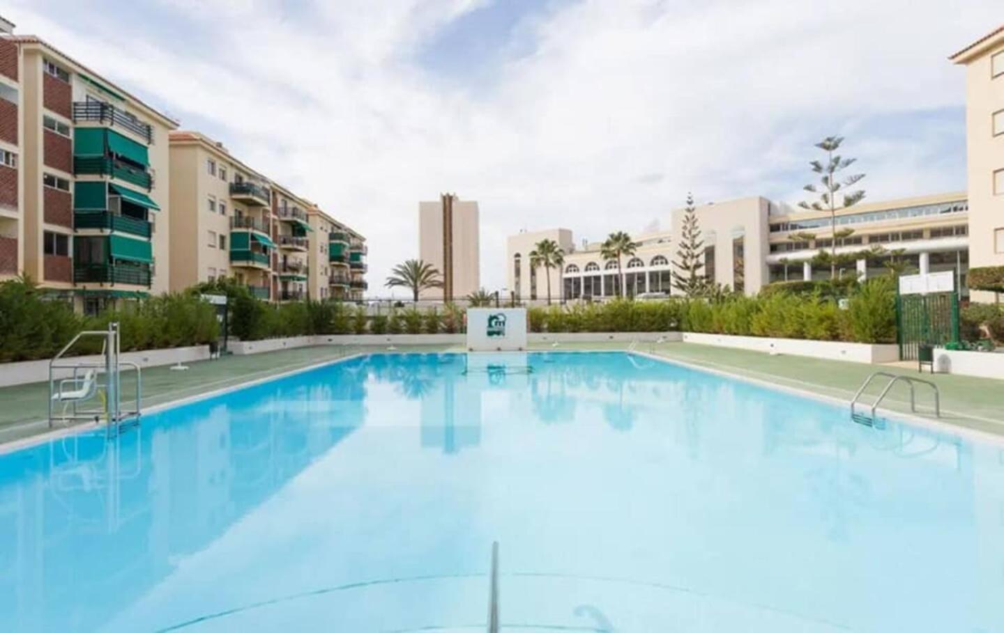 Amazing 3-Bedroom Apartment. Pool And Sea View! Los Cristianos (Tenerife) Exterior foto